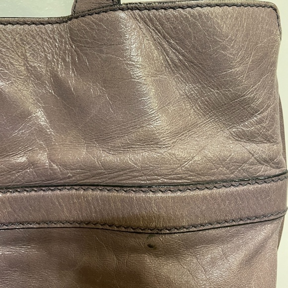 Purple Marc Jacobs Tote - Subdued Purple Leather (Rare, Vintage) - Picture 6 of 8